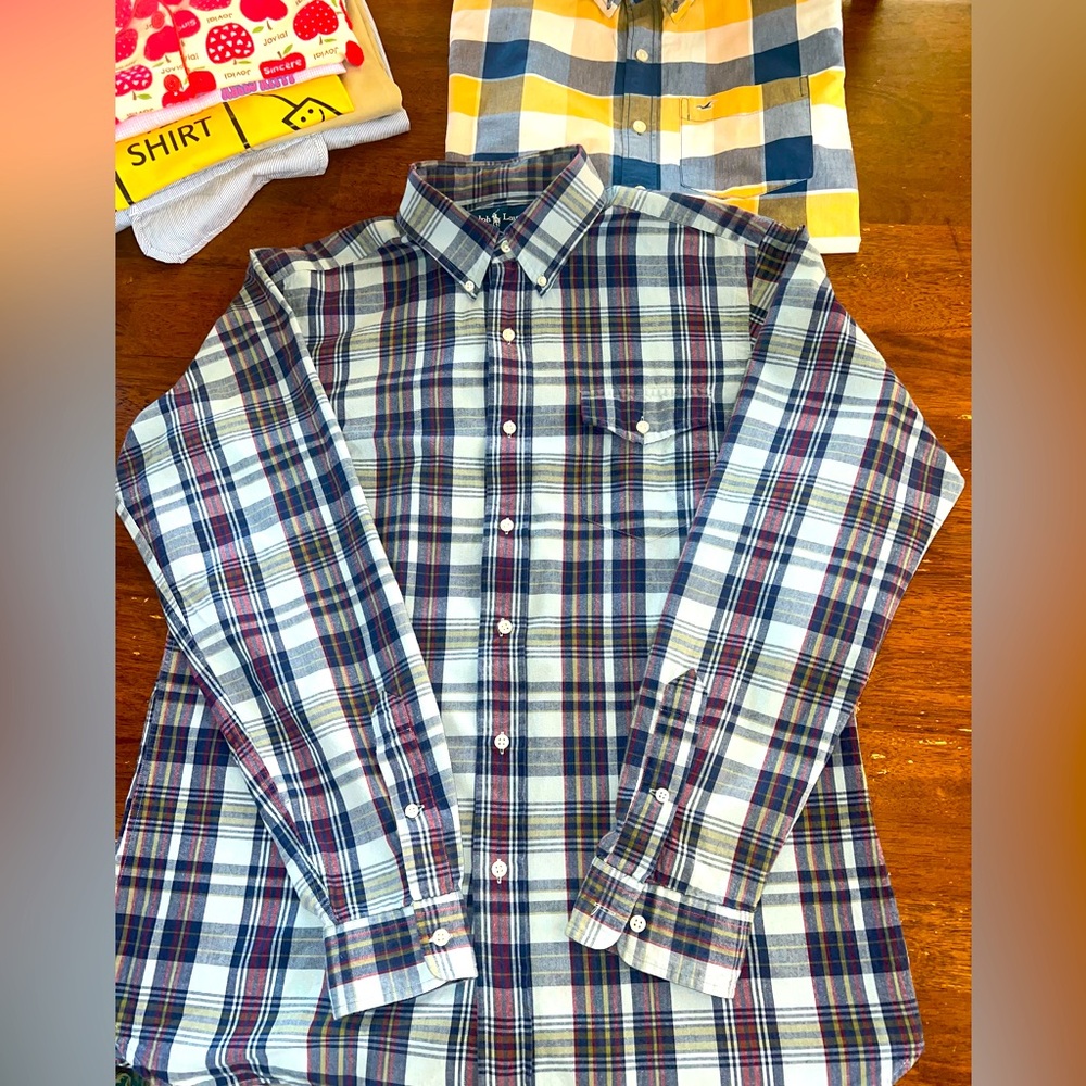Ralph Lauren Buttons Down Long Sleeve Shirt